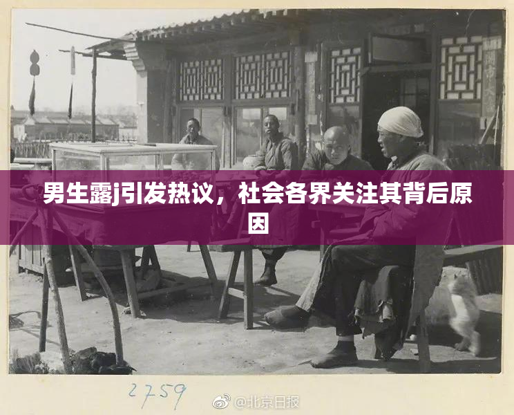 男生露j引发热议，社会各界关注其背后原因