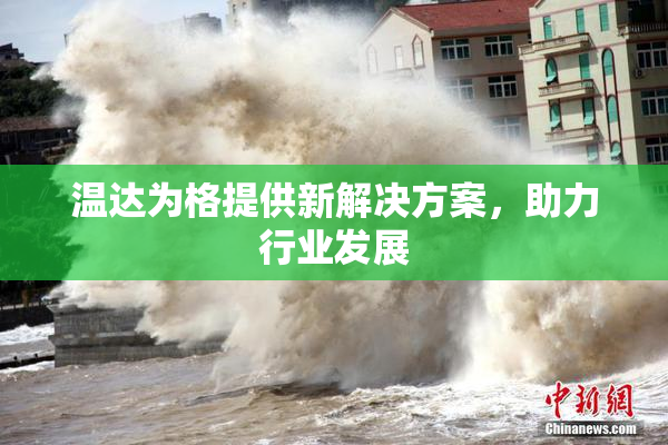 温达为格提供新解决方案，助力行业发展