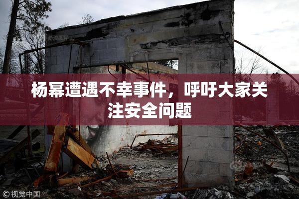 杨幂遭遇不幸事件，呼吁大家关注安全问题