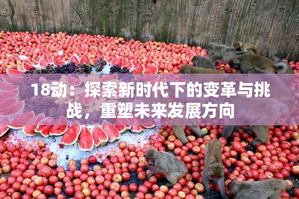 18动：探索新时代下的变革与挑战，重塑未来发展方向