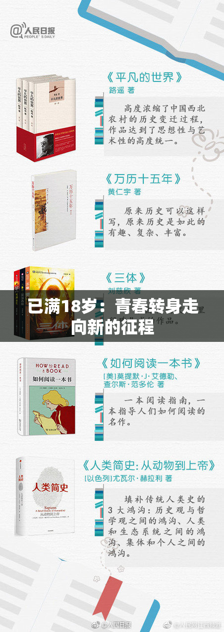 已满18岁：青春转身走向新的征程