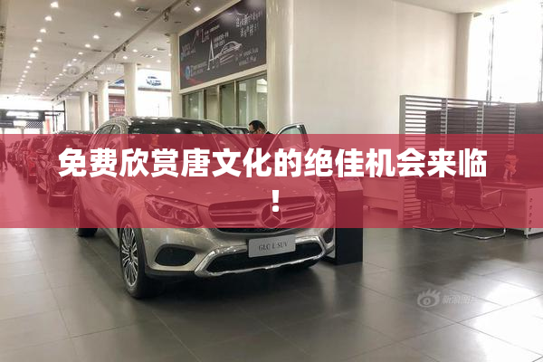 免费欣赏唐文化的绝佳机会来临！