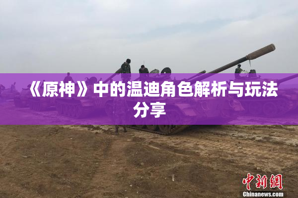 《原神》中的温迪角色解析与玩法分享