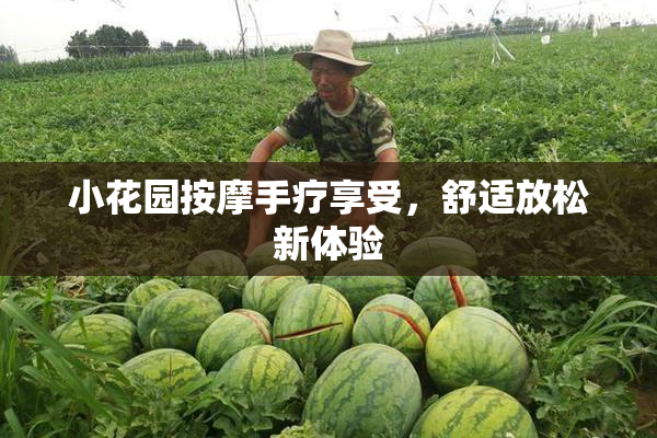 小花园按摩手疗享受，舒适放松新体验