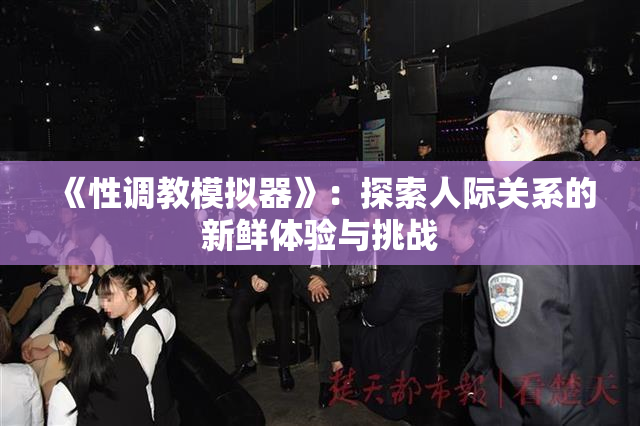 《性调教模拟器》：探索人际关系的新鲜体验与挑战