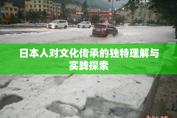 日本人对文化传承的独特理解与实践探索