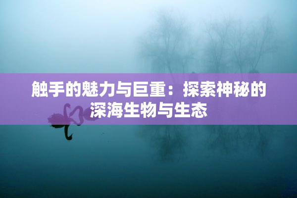 触手的魅力与巨重：探索神秘的深海生物与生态