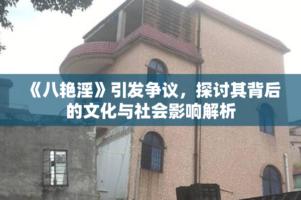 《八艳淫》引发争议，探讨其背后的文化与社会影响解析