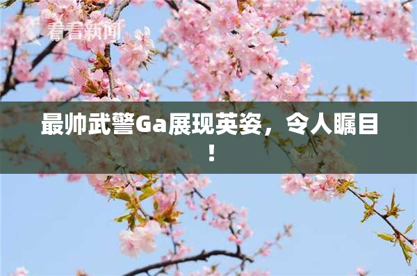 最帅武警Ga展现英姿，令人瞩目！