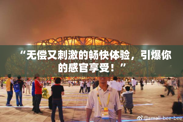 “无偿又刺激的畅快体验，引爆你的感官享受！”