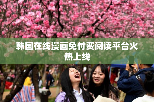 韩国在线漫画免付费阅读平台火热上线