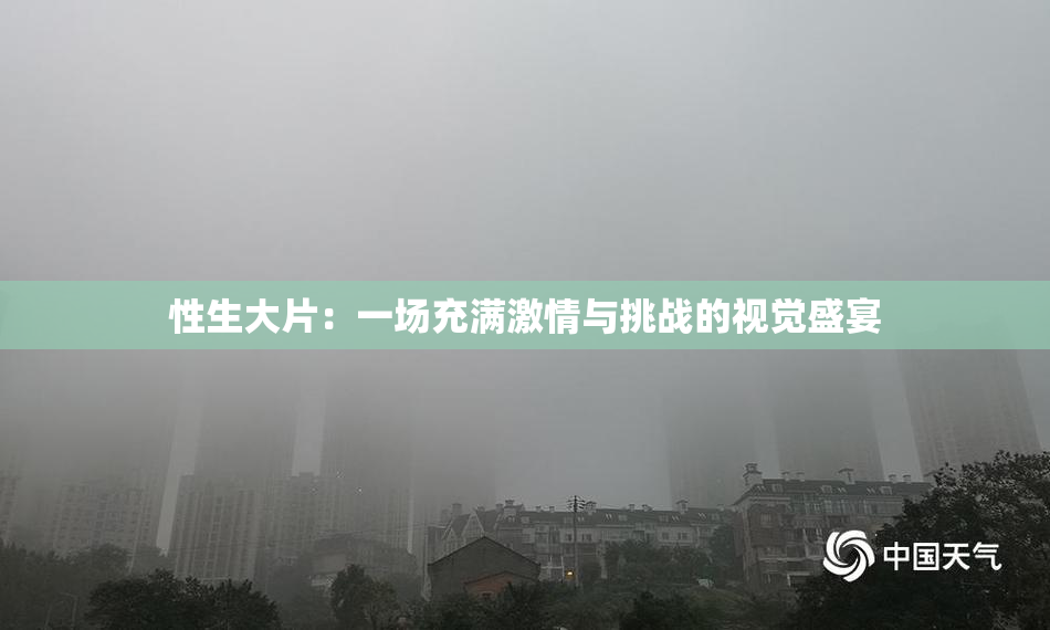 性生大片：一场充满激情与挑战的视觉盛宴