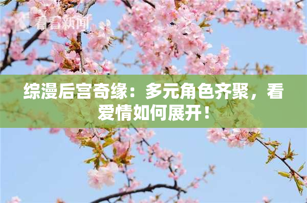 综漫后宫奇缘：多元角色齐聚，看爱情如何展开！