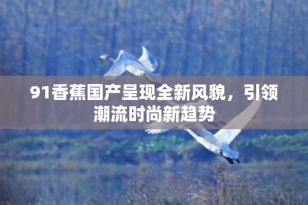 91香蕉国产呈现全新风貌，引领潮流时尚新趋势