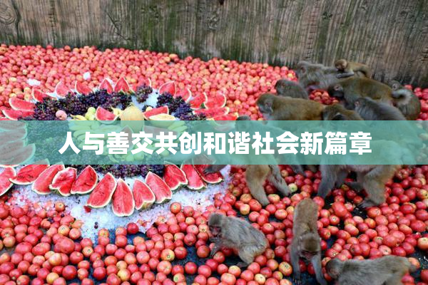 人与善交共创和谐社会新篇章