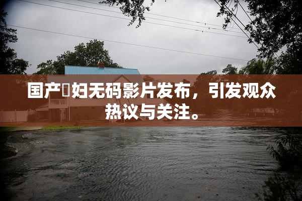 国产婬妇无码影片发布，引发观众热议与关注。