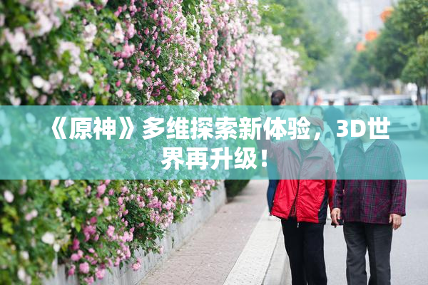 《原神》多维探索新体验，3D世界再升级！
