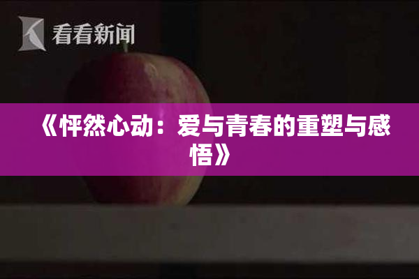 《怦然心动：爱与青春的重塑与感悟》