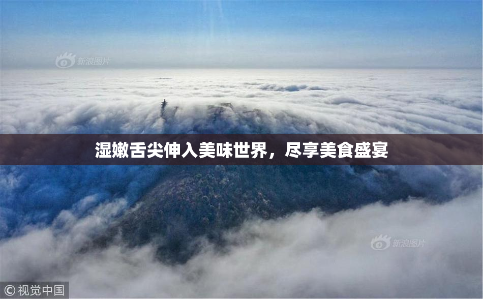 湿嫩舌尖伸入美味世界，尽享美食盛宴