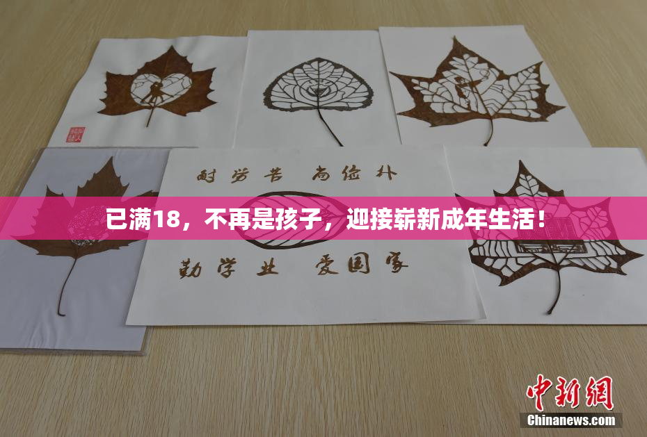 已满18，不再是孩子，迎接崭新成年生活！