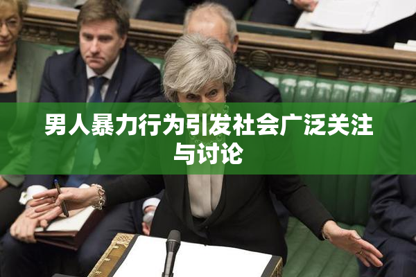 男人暴力行为引发社会广泛关注与讨论