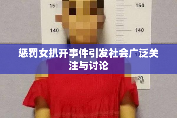惩罚女扒开事件引发社会广泛关注与讨论