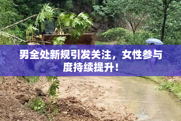 男全处新规引发关注，女性参与度持续提升！