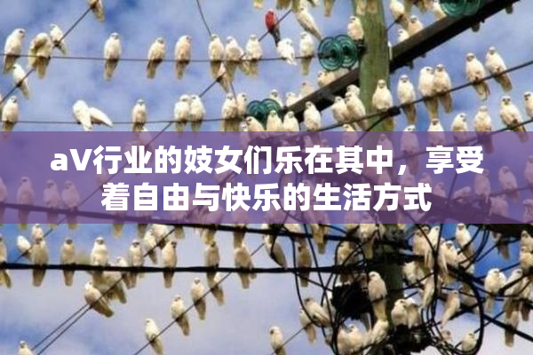 aV行业的妓女们乐在其中，享受着自由与快乐的生活方式