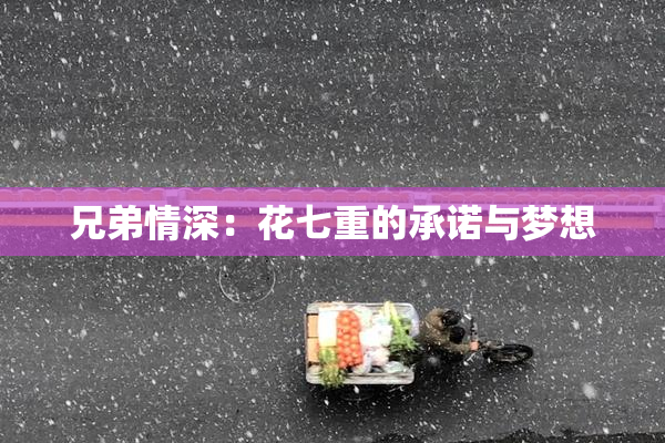 兄弟情深：花七重的承诺与梦想