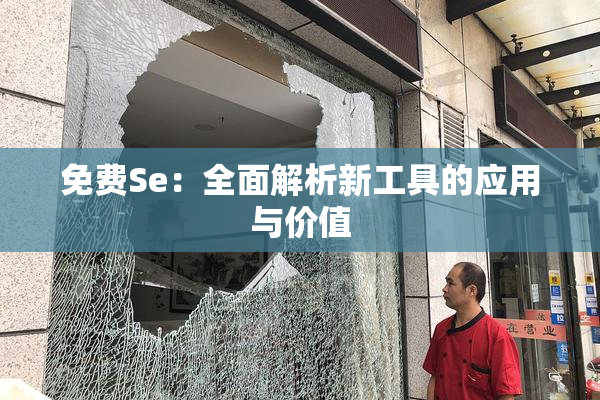 免费Se：全面解析新工具的应用与价值