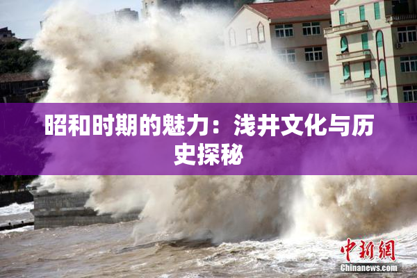 昭和时期的魅力：浅井文化与历史探秘