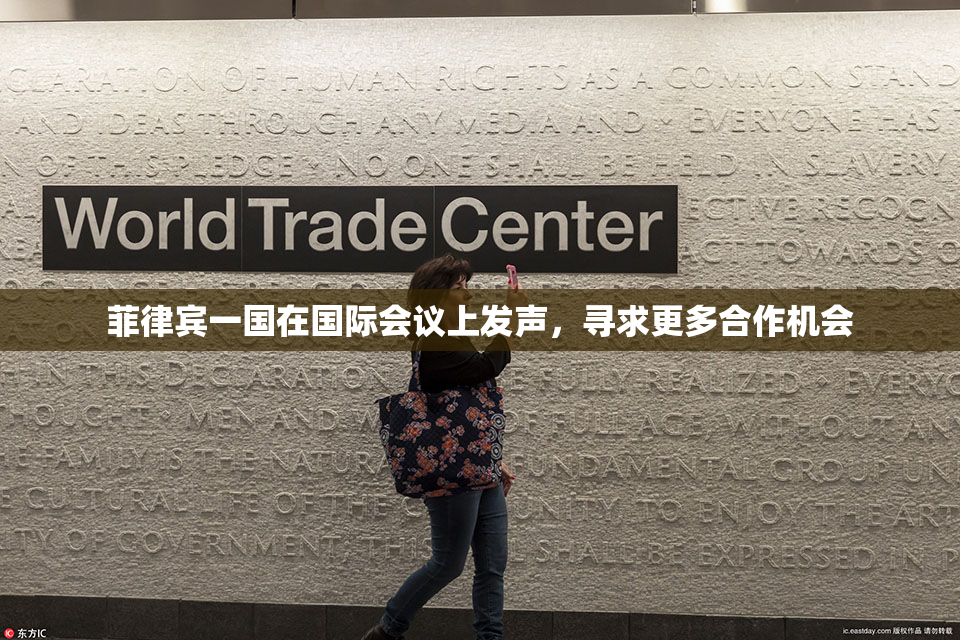 菲律宾一国在国际会议上发声，寻求更多合作机会