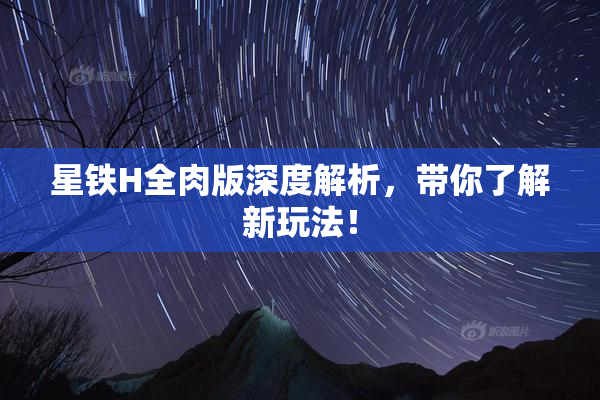 星铁H全肉版深度解析，带你了解新玩法！