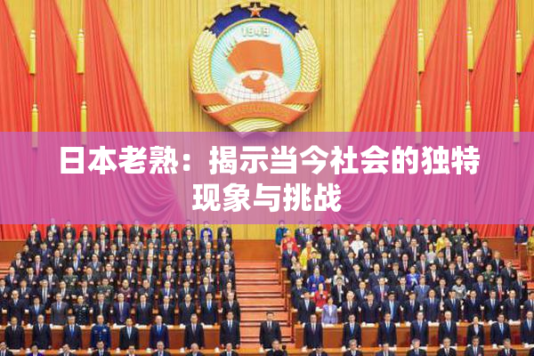 日本老熟：揭示当今社会的独特现象与挑战