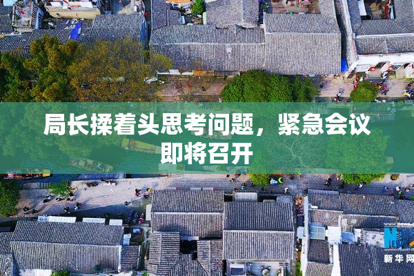 局长揉着头思考问题，紧急会议即将召开