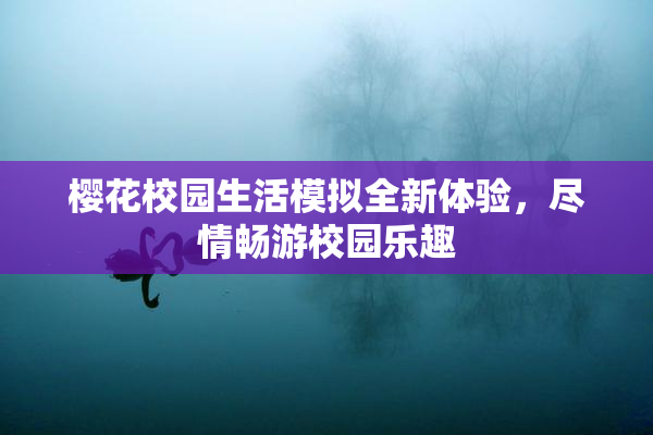 樱花校园生活模拟全新体验，尽情畅游校园乐趣