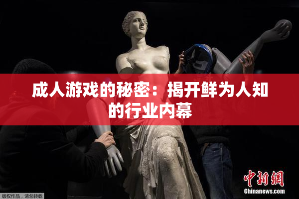 成人游戏的秘密：揭开鲜为人知的行业内幕