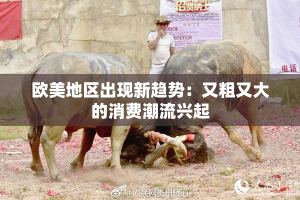欧美地区出现新趋势：又粗又大的消费潮流兴起