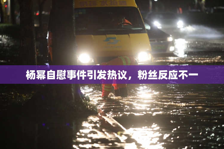 杨幂自慰事件引发热议，粉丝反应不一