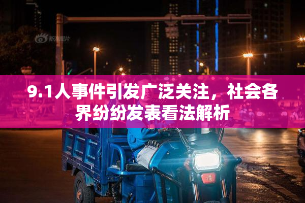9.1人事件引发广泛关注，社会各界纷纷发表看法解析