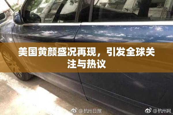 美国黄颜盛况再现，引发全球关注与热议