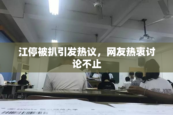 江停被扒引发热议，网友热衷讨论不止