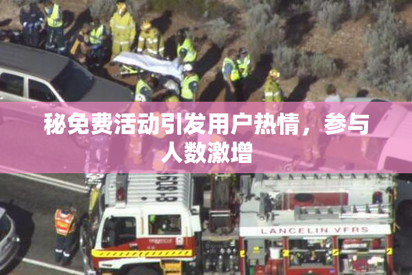 秘免费活动引发用户热情，参与人数激增