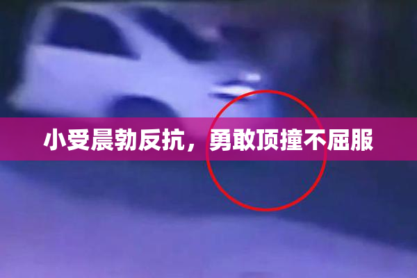 小受晨勃反抗，勇敢顶撞不屈服