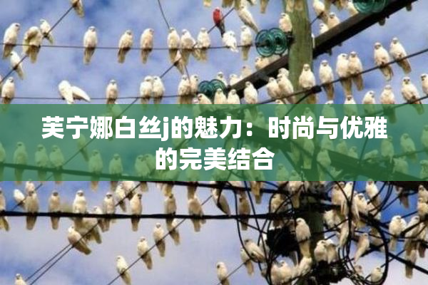 芙宁娜白丝j的魅力：时尚与优雅的完美结合