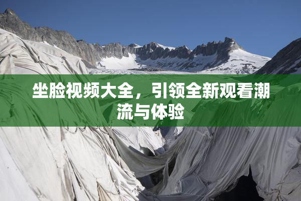 坐脸视频大全，引领全新观看潮流与体验