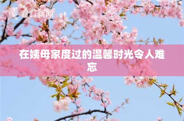 在姨母家度过的温馨时光令人难忘