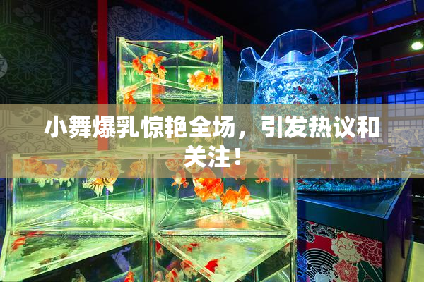 小舞爆乳惊艳全场，引发热议和关注！