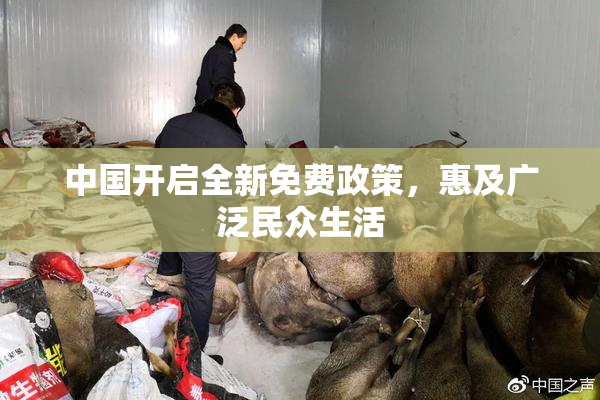 中国开启全新免费政策，惠及广泛民众生活