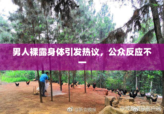 男人裸露身体引发热议，公众反应不一